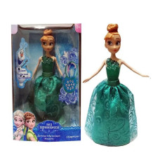 Лялька FROZEN Анна зі звуковими ефектами 28см (611-12-13-15A)