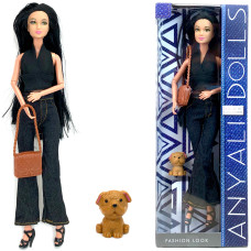 Лялька Anyali з тваринкою та сумкою 29 см (888-1)