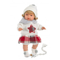 Лялька пупс Llorens Lola 38см Іспанія (38548)