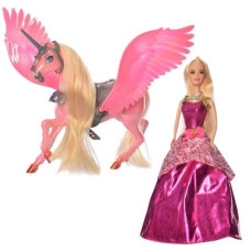 Лялька з пегасом і аксесуарами 29 см (68269)