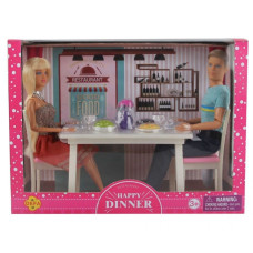 Лялька DEFA Lucy Ресторан Щаслива вечеря (8387-BF)