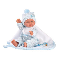 Пупс LLORENS Bebito con mantina Azul 26 см (26309)