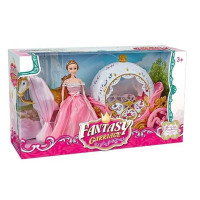 Лялька Fantasy Карета з конем зі звуковими і світловими ефектами 29 см (348A)