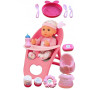 Пупс зі стільчиком для годування та аксесуарами (асорт) (2535-PP)