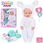Лялька Диво Маля функціональна із аксесуарами в образі зайченяти 35 см (YL2535A-F-I-DM-UA)