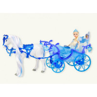 Іграшка Карета з конем та лялечкою (223A)