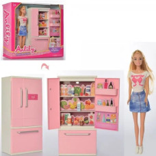 Лялька Anlily холодильник набір з продуктами (99270)