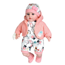 Пупс Cute and Cuddly Мій малюк м'яконабивний музика, звукові ефекти 45 см персиковий (M4014-1IUAPI)