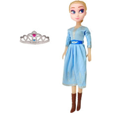 Лялька FROZEN Ельза з діадемою 45 см (HX2022A3-BL)