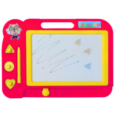 Дошка для малювання магнітна з печатками і ручкою (BJL-660)
