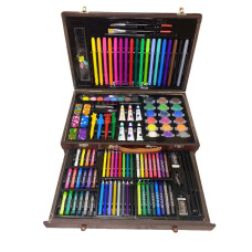 Набір для творчості валіза 130 предметів дерево (MA130)