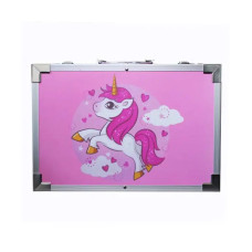 Набір для творчості у валізі Єдиноріг 145 предметів рожевий (MA145PN)