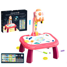 Столик проектор для малювання Painting art рожевий (22088-35A-PN)