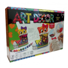 Набір для творчості Danko Toys ART DECOR Котик в черевику (ARTD-01-03U)