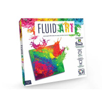 Набір для творчості Danko Toys FLUID ART червоно-зелена (FA-01-05)