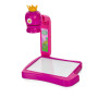 Світловий проектор для малювання з катриджами та фломастерами корона рожевий (XD-04-XD-07PPN)
