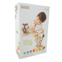 Гра-Розфарбування Cubika Собачка Чарівник з фарбами (13838)