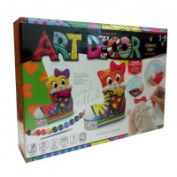 Набір для творчості Danko Toys ART DECOR Котик в черевику (ARTD-01-03U)