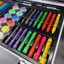 Набір для творчості олівці і маркери у валізці 66 предметів (MA003)