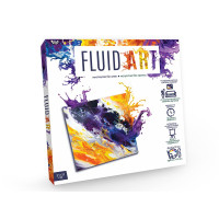 Набір для творчості Danko Toys FLUID ART фіолетова (FA-01-01)