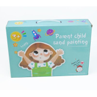 Набір для малювання Sand Painting планшет малювання піском блакитний (KB8202BL)