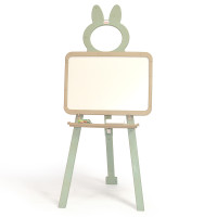 Дошка для малювання DOLONI TOYS мольберт магнітний бежево-зелена ECO (013777/01eco)