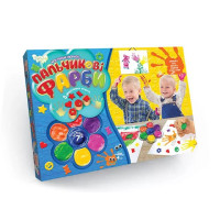 Набір для малювання Danko Toys Пальчикові фарби (укр.) (PK-01-02)