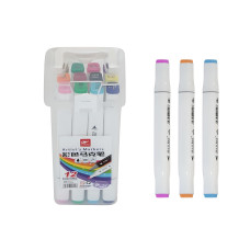 Набір для малювання Touch JianPai Маркери двосторонні для скетчингу 12 шт. (TC25812)