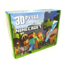 3D Ручка Світ фантазій Minecraft для малювання та творчості з LCD-дисплеєм (MH2578/890A/891A)