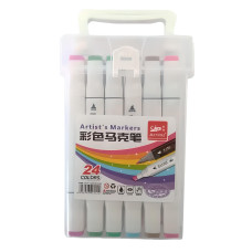 Набір для малювання Touch JianPai Маркери двосторонні для скетчингу 24 шт. (TC25824)