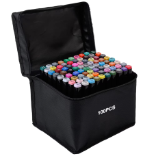 Набір скетч-маркерів Touch для малювання двосторонні 100 шт (TC25100)