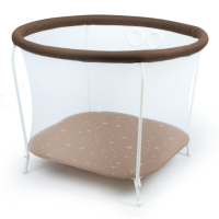 Манеж OMMI для малюків Євро шоколад 100х100 (EVRO12CH)