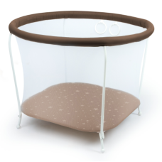 Манеж OMMI для малюків Євро шоколад 100х100 (EVRO12CH)