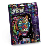 Набір для творчості Danko Toys CRYSTAL MOSAIC Тигр (CRM-01-01)