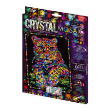 Набір для творчості Danko Toys CRYSTAL MOSAIC Гепард (CRM-02-03)