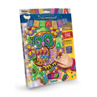 Набір для творчості Danko Toys "Блискуча мозаїка" совеня (рос.) (БМ-02-07)