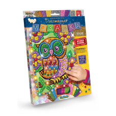 Набір для творчості Danko Toys "Блискуча мозаїка" совеня (рос.) (БМ-02-07)