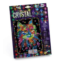 Набір для творчості Danko Toys CRYSTAL MOSAIC Портрет киці (CRM-01-02)