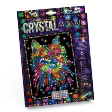 Набір для творчості Danko Toys CRYSTAL MOSAIC Портрет киці (CRM-01-02)
