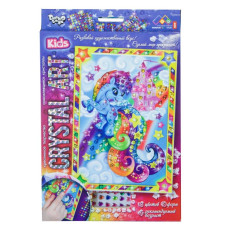 Набір для творчості Danko Toys Мозаїка Crystal Art Поні шлях до замку (CArt-01-08)