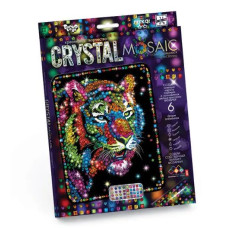 Набір для творчості Danko Toys CRYSTAL MOSAIC Тигр (CRM-01-01)