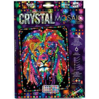 Набір для творчості Danko Toys CRYSTAL MOSAIC Лев (CRM-01-04)