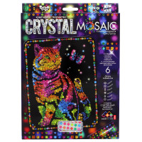 Набір для творчості Danko Toys CRYSTAL MOSAIC Котик (CRM-01-03)