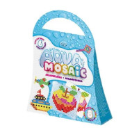 Набір для творчості Danko Toys Аквамозаїка Aqua Mosaic міні сумочка Яблуко (AM-02-06)