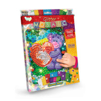 Набір для творчості Danko Toys "Блискуча мозаїка" ведмедик (БМ-03-05)