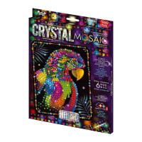 Набір для творчості Danko Toys CRYSTAL MOSAIC Попугай (CRM-02-06)