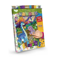 Набір для творчості Danko Toys Блискуча мозаїка динозавр (БМ-03-01)