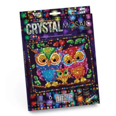 Набір для творчості Danko Toys CRYSTAL MOSAIC Сім'я сов (CRM-01-07)