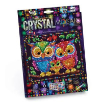 Набір для творчості Danko Toys CRYSTAL MOSAIC Сім'я сов (CRM-01-07)