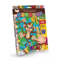 Набір для творчості Danko Toys "Блискуча мозаїка" мавпеня (рос.) (БМ-02-03)